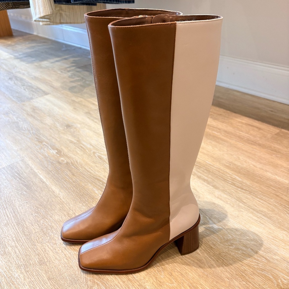 NWT East Camel Cream Boots - Picture 4 of 4